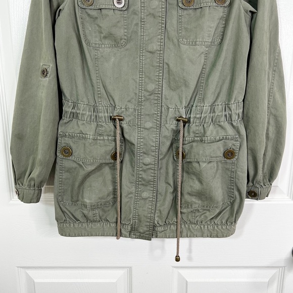 Sashimi Lightweight Army Green Jacket Size S - Picture 2 of 13